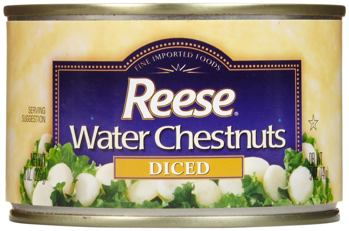 Reese Reese Diced Water Chestnuts - 8 Ounces