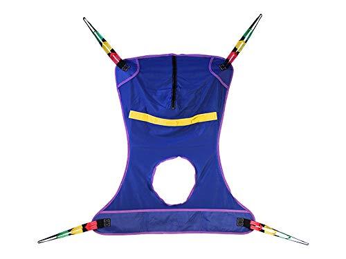 Proactive Medical Proactive Medical Full Body Mesh Patient Lift Sling With Commode Opening, Medium