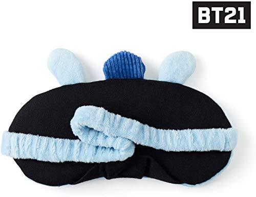 Concept One BT21 LINE Friends MANG Sleep Mask, Eye Cover Blindfold for Sleeping, Blue, One Size