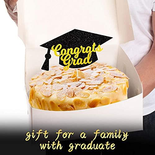 MZ.ogm MZ.ogm Graduation Grad Hat Cake Topper Graduation Cake Toppers Graduation Cake Decorations 2021 Grad Cake Topper 2021 Graduation Party Decorations