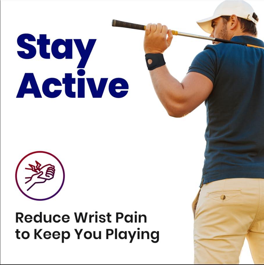 ARMSTRONG AMERIKA ARMSTRONG AMERIKA Wrist Brace For Carpal Tunnel Left Hand + Wrist Wrap Compression Wrist Brace For TFCC Tears Large