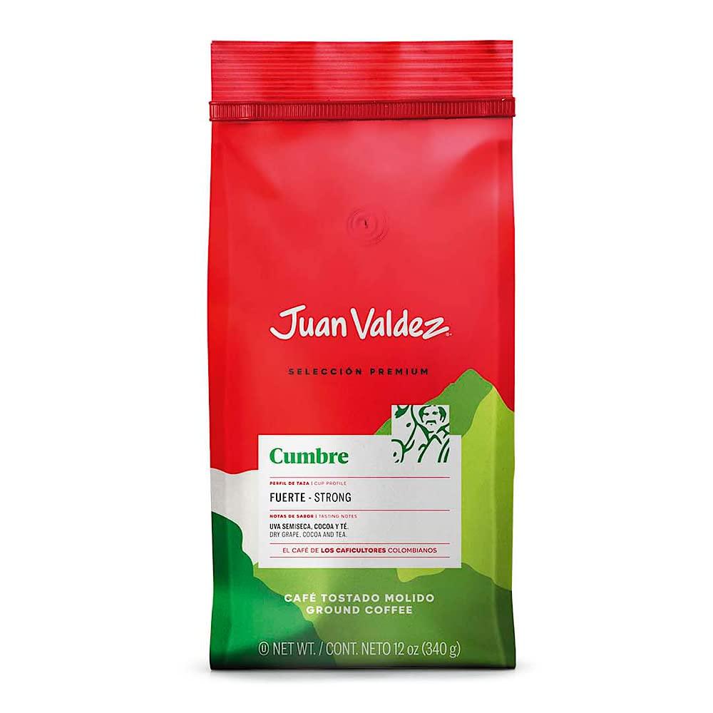 Juan Valdez Juan Valdez Cumbre Colombian Coffee | Ground | Strong body | Medium-dark roast |16 oz (454 g) | 100% Arabica beans