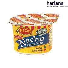 Snackur Ricos Nacho Cheese Sauce 3.5 oz Cups,12 Pack, In Snackur Safe Ship Box