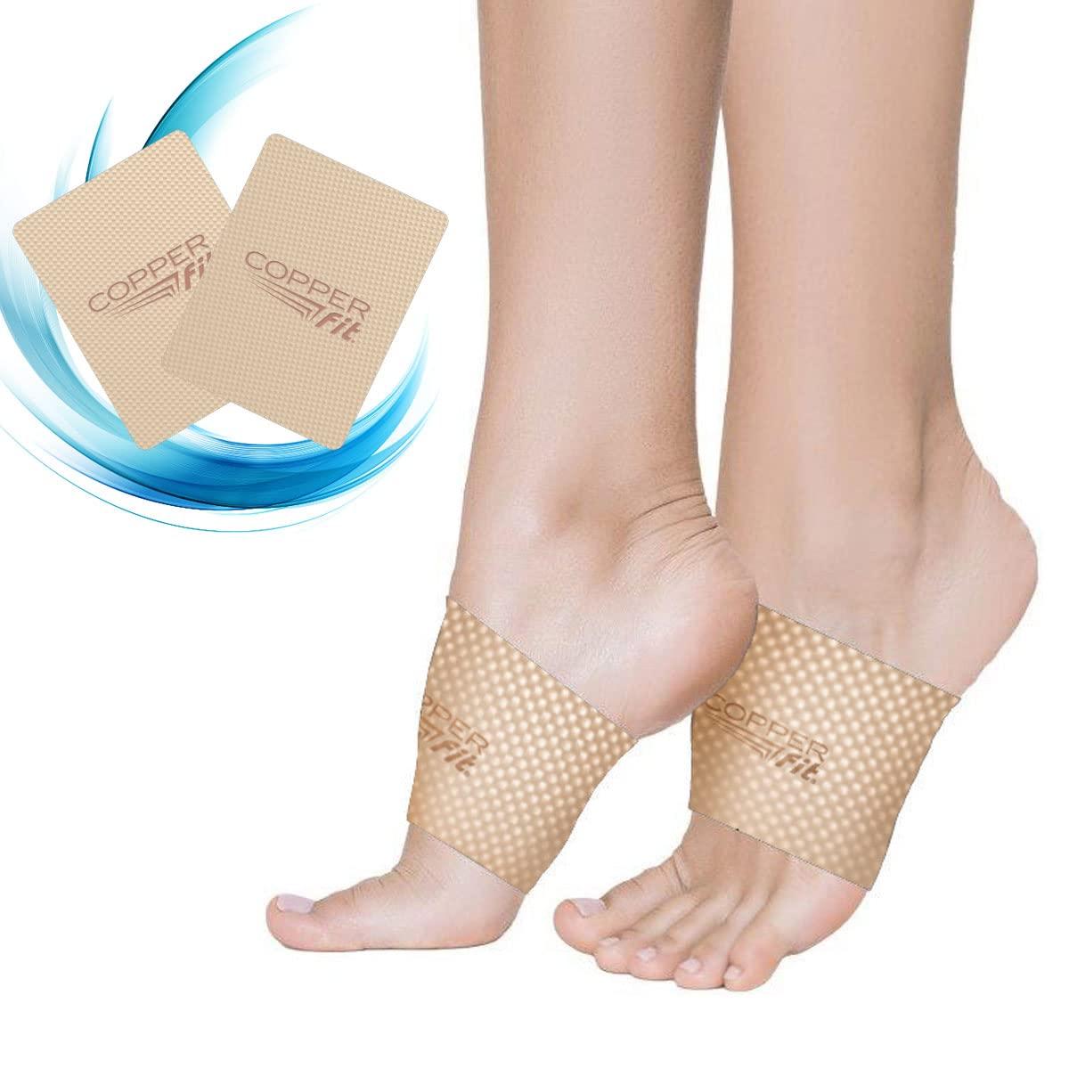 Copper Fit Copper Fit Health Unisex Arch Compression Bands, Beige