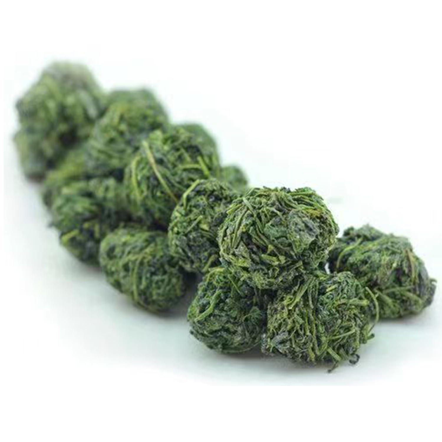 Aandiso Loose Leaf Jiaogulan Loose Tea 5.29oz Dragon Ball Gynostemma pentaphyllum Tea Jiao Gu Jan tea