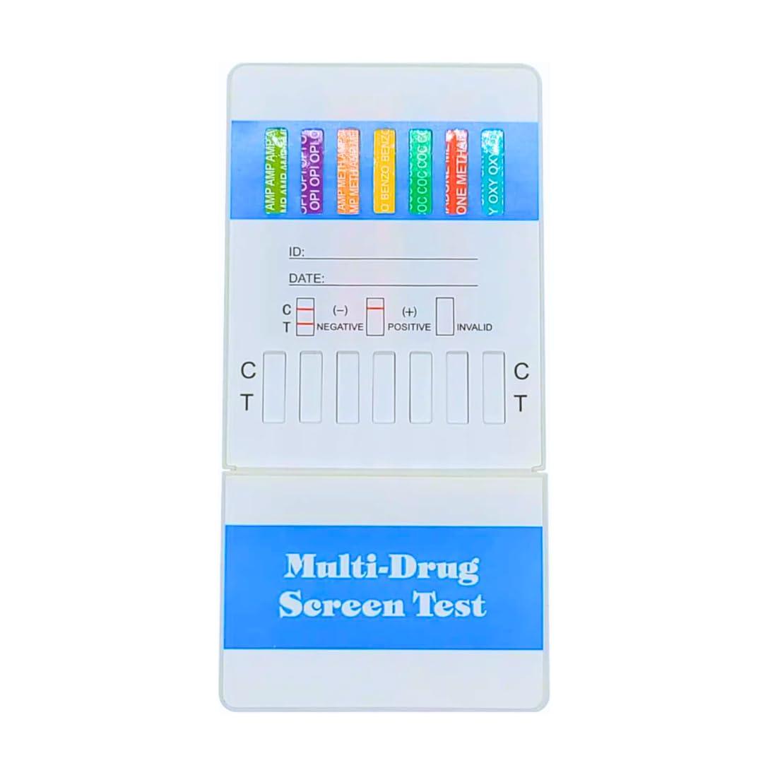 12 Panel Now 12 Panel Drug Test Dip Cards, Tests for 12 Commonly Abused Drugs, 99% Accurate, Fast Results, CLIA Waived, Easy-Read (25)