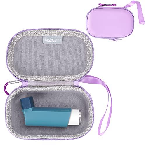 MGZNMTY MGZNMTY Asthma Inhaler Holder Case, Storage and Travel Handy Inhaler Case for Adults and Kids (ONLY CASE) (Purple)