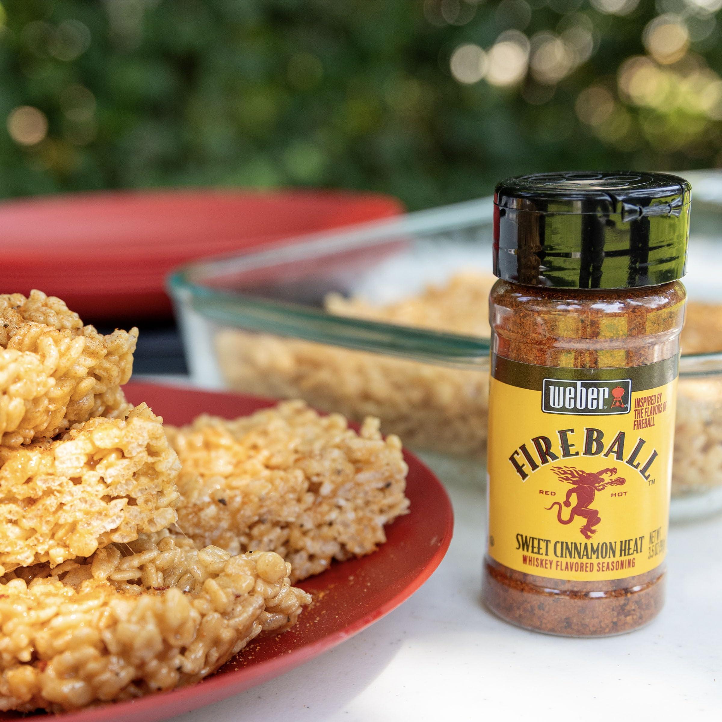 Weber Seasonings Weber Fireball Whiskey Flavored Seasoning, 3.5 Ounce