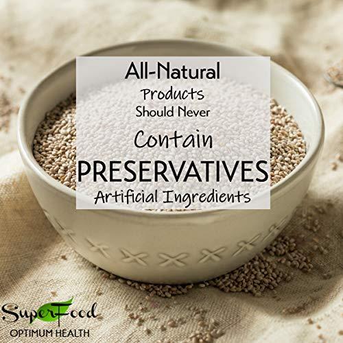 GERBS GERBS Raw White Chia Seeds 2 LBS. Premium Grade | Freshly Harvested & Packaged in Resealable Bulk Bag | Non-GMO, Keto & Paleo Cleared |Great with yogurt, smoothies & oatmeal | Gluten Peanut Free