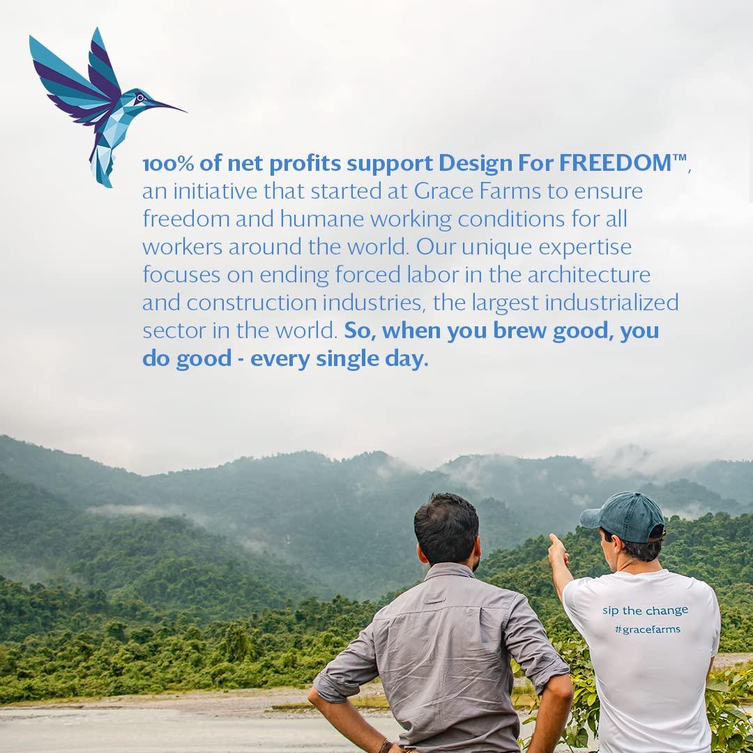 Grace Farms Grace Farms LAVENDER GOJI BERRY Herbal Teas (50 Sachet Pouch) | Naturally Sweet, Stress Relieving and Caffeine Free | Organic and Kosher Certified | Gives Back 100% of Profits