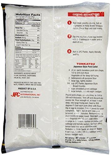 JFC JFC Panko Bread Crumbs, 12-Ounce Packages (Pack of 6)