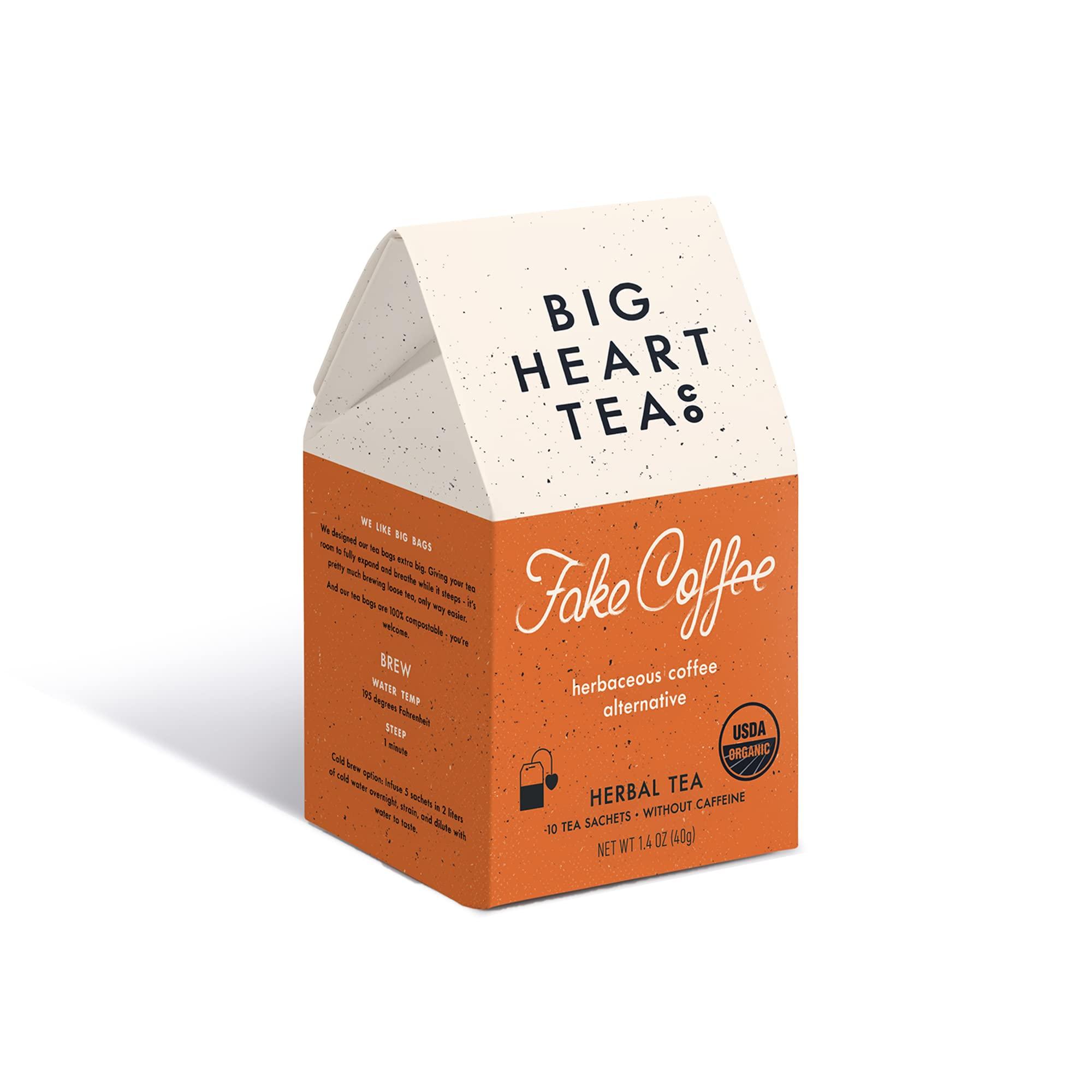 Big Heart Tea Co. Fake Coffee, 10 ct teabags