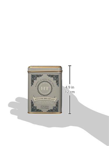 Harney & Sons Harney & Sons English Breakfast, 20 Teabags per Pack, (Pack of 4)