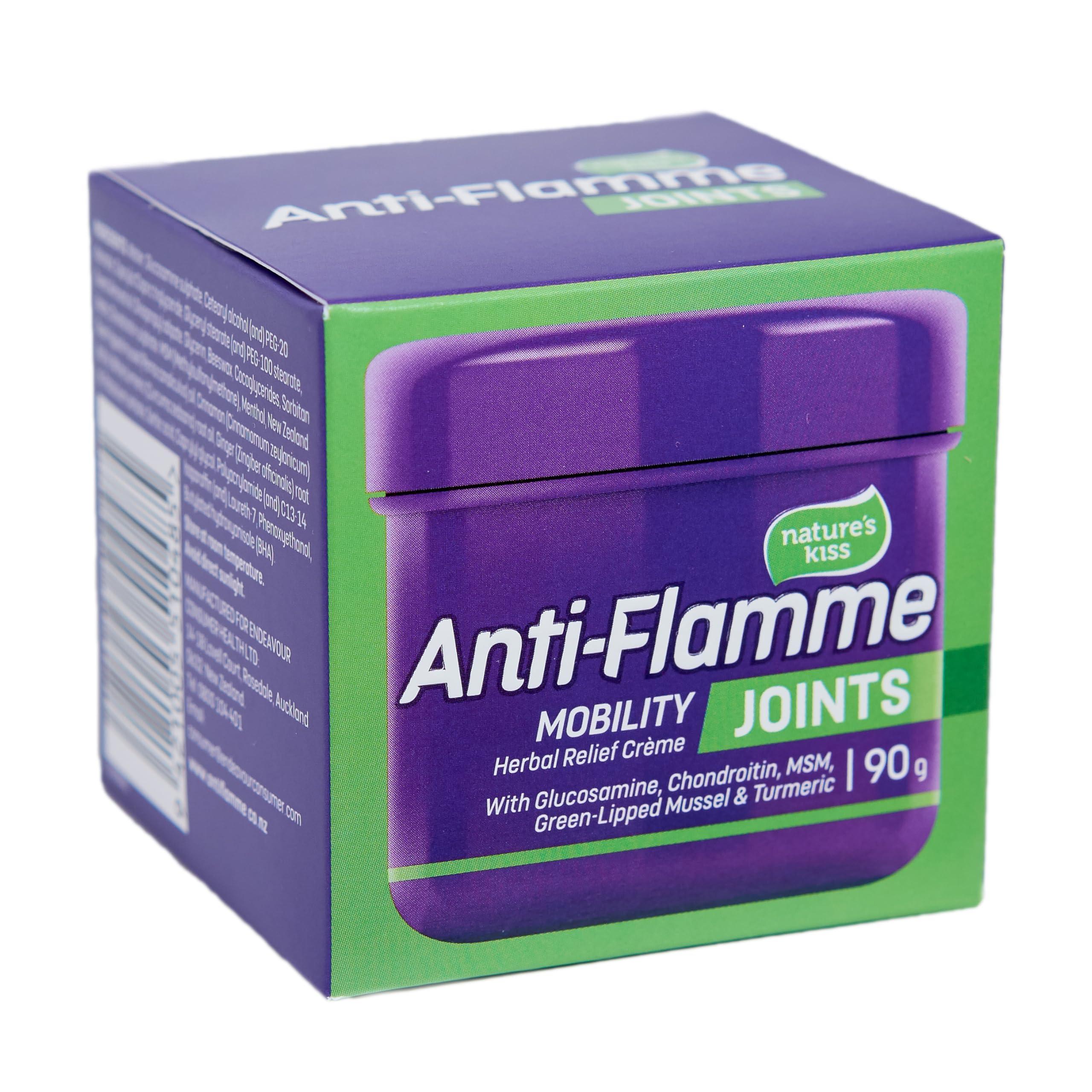 Nature\'s Kiss Nature\'s Kiss - Anti-Flamme Joints - Herbal Cream for Joints - 3oz Tub (90g)