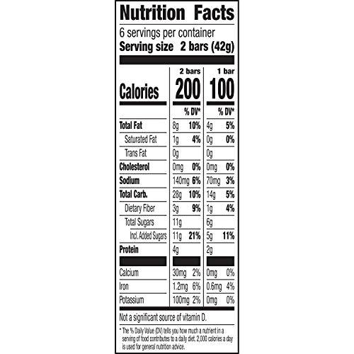 Nature Valley Nature Valley Crunchy Granola Bars, Roasted Almond, 1.49 oz, 6 ct, 12 bars (Pack of 12)