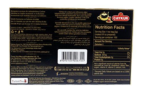 Caykur Caykur Altinbas Black Tea Series (Early Grey 40 Teapot Bag)
