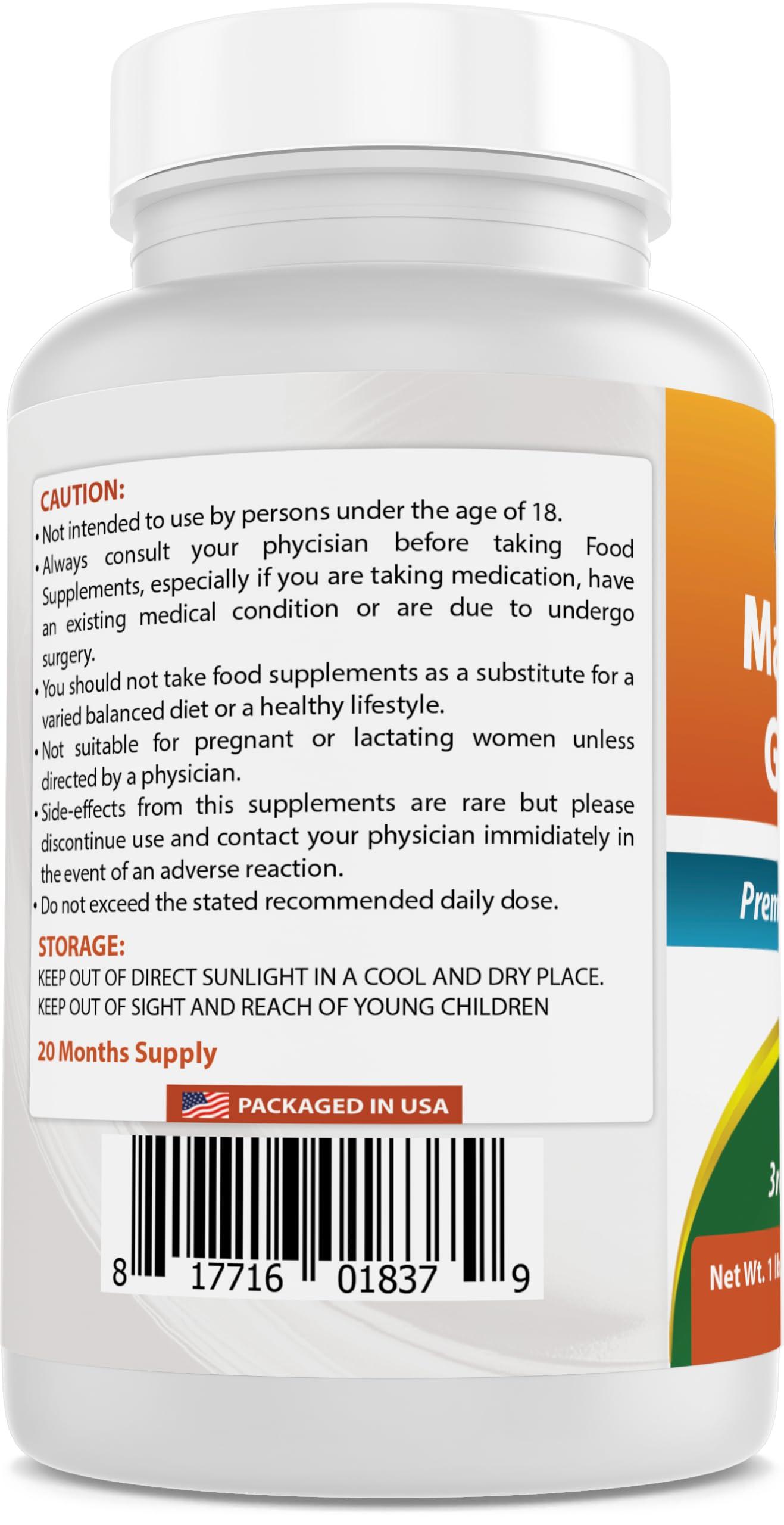 Best Naturals Best Naturals Magnesium Glycinate Powder - 1 Pound (1 LB (Pack of 1))