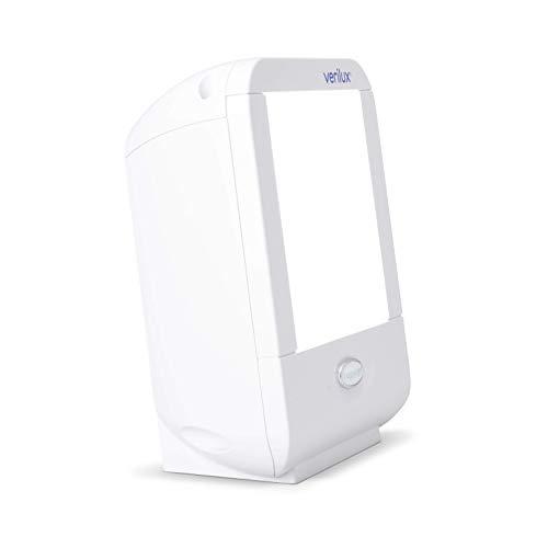 Verilux Verilux HappyLight Compact - Personal UV-Free LED Portable Therapy Light, Full Spectrum Bright White Sun Lamp with 10,000 Lux