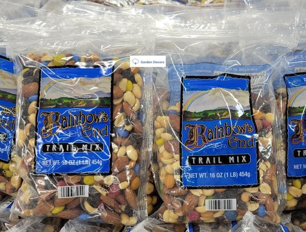 TraderB Trader Joe’s Rainbow’s End Trail Mix 16oz 454g (Two Bags)