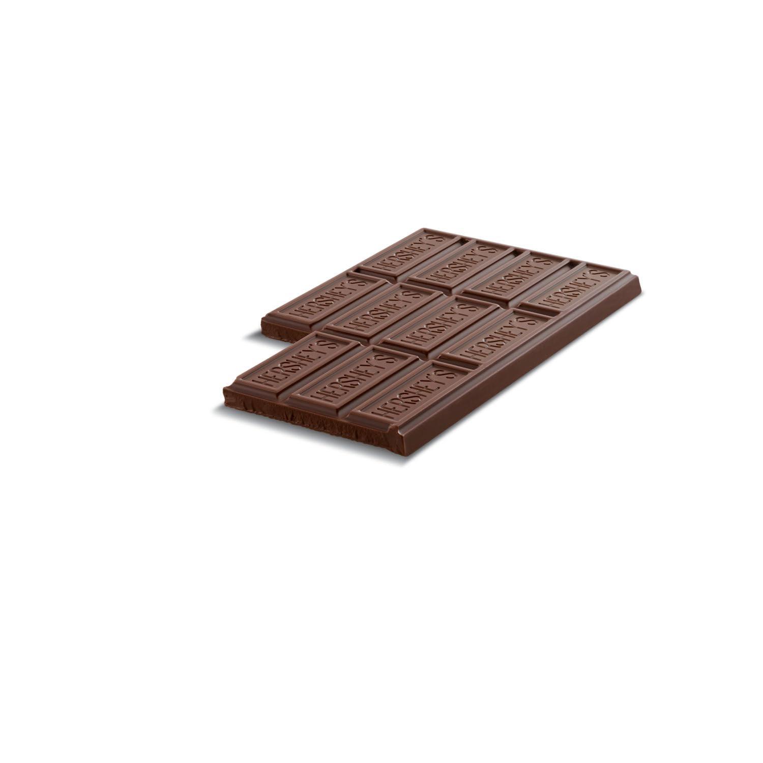 HERSHEY'S HERSHEY\'S SPECIAL DARK Mildly Sweet Chocolate XL, Candy Bar, 4.25 oz (16 Pieces)