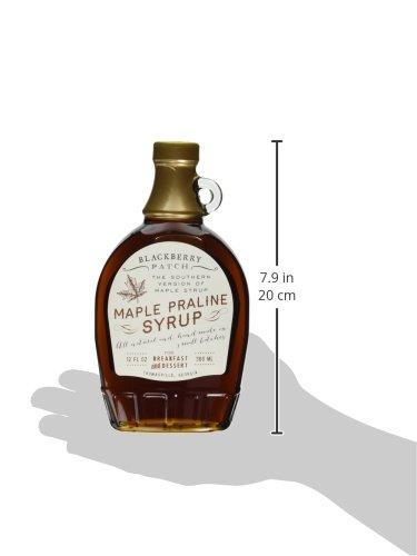 Blackberry Patch Maple Praline Syrup, Contains SUGAR, 12 oz Bottle