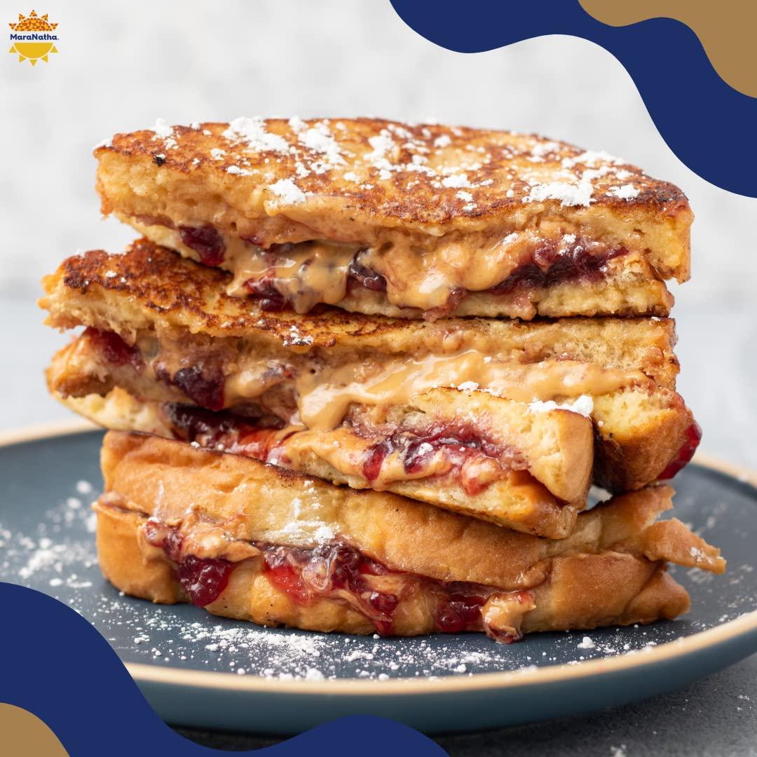 MARANATHA MaraNatha No Stir Creamy Roasted Caramel Almond Butter, 12oz (Pack of 2)