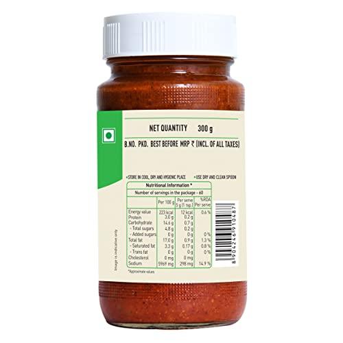 Priya Priya Pickle - Tomato (with Garlic), 300g Jar