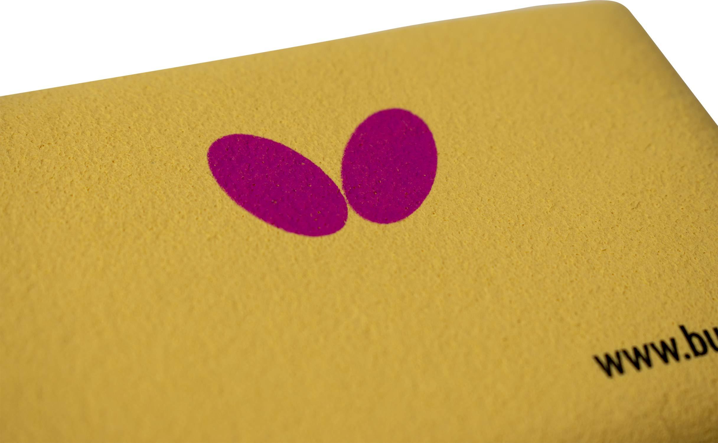 Butterfly Butterfly Table Tennis/Ping Pong Cotton Sponge - Rubber Care Cleaning Sponge - to Be Used in Combination with Rubber Cleaners to Help Maintain The Best Condition of Your Rubber