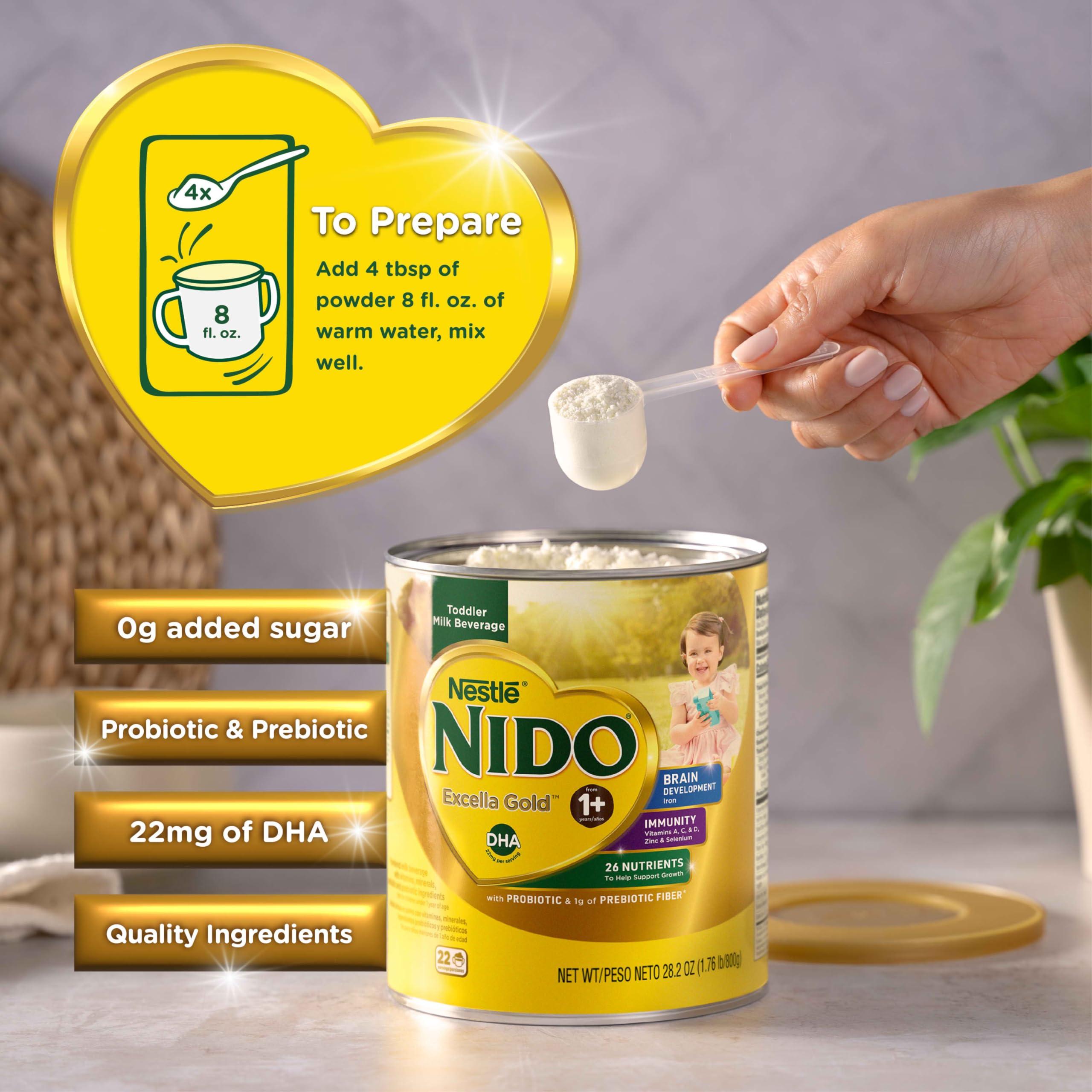 Nido Nestle Nido Excella Gold Original Milk Powder 4 Pack Of 800G