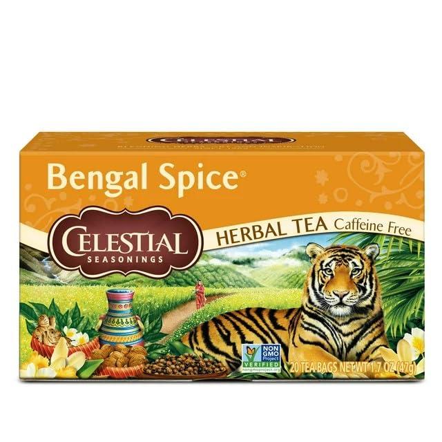 Celestial Seasonings Celestial Seasonings Herbal Tea Bengal Spice 20 Count Pack of 6