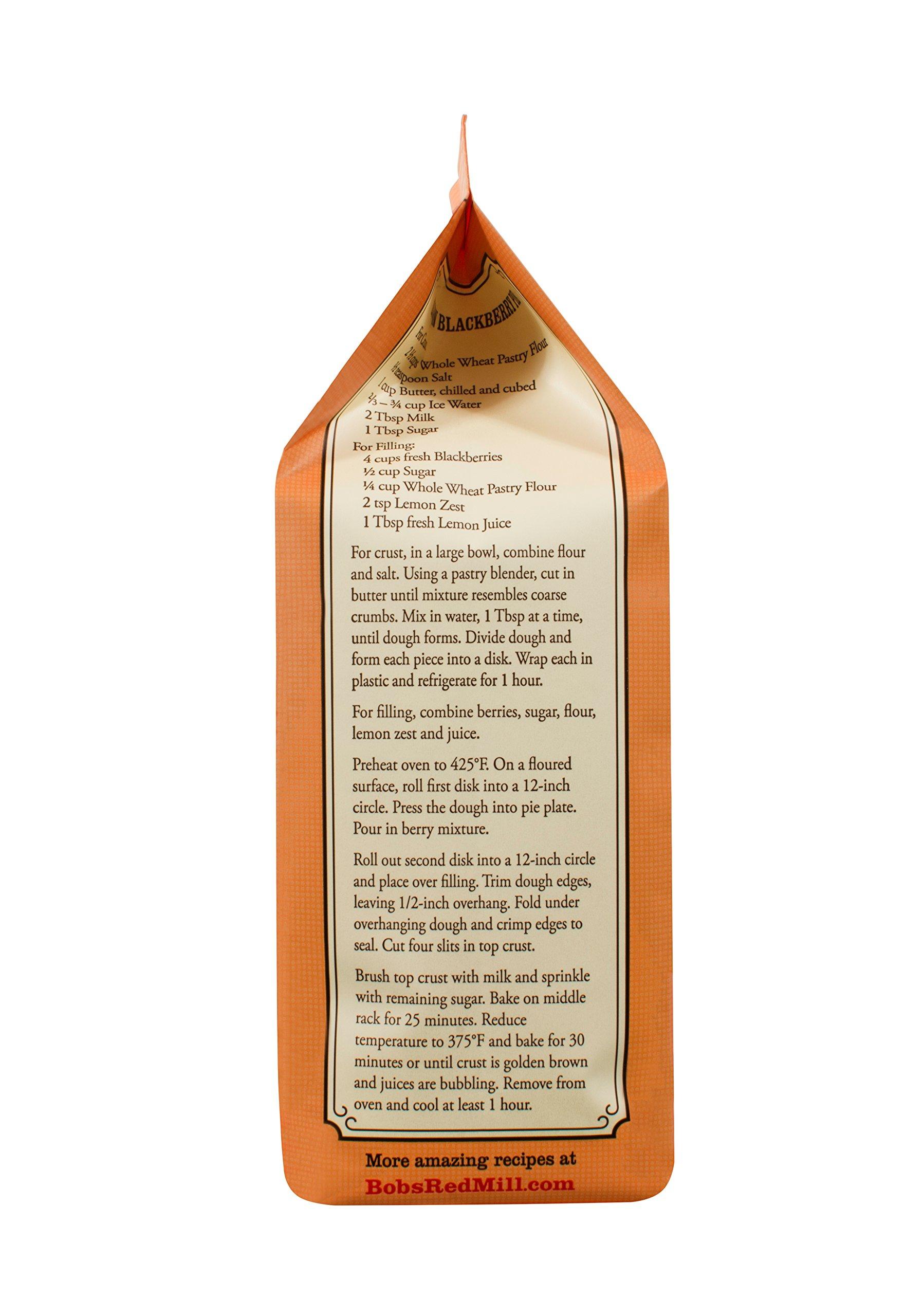 Bob's Red Mill Bob's Red Mill, Organic Pastry Flour, Whole Wheat, 5 lb