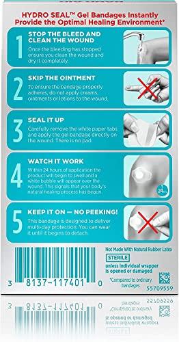 Band-Aid Band-Aid Hydro Seal, 6 Large Bandages Per Box (Pack of 4)