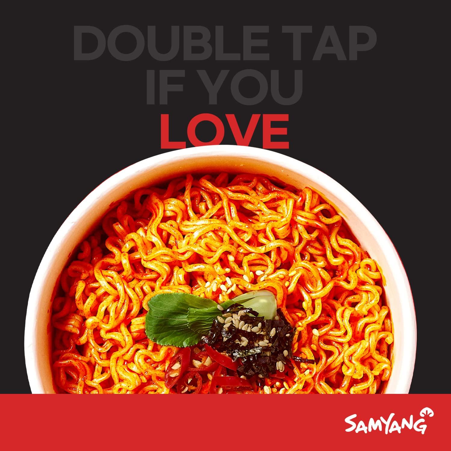 Samyang Samyang Buldak Spicy Hot Chicken Stir-Fried Cup Noodles (Pack of 6)