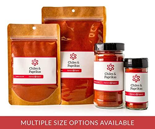 Savory Spice Shop Savory Spice Hatch Green Chile Powder - New Mexico Green Chili Powder Seasoning | Medium-Hot Hatch Green Chile Powder for Chili, Stew & Enchiladas (1 Cup Bag - Net: 4.1 oz)