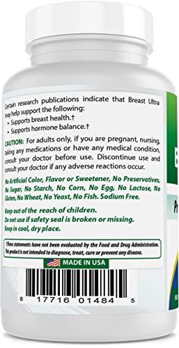 Best Naturals Best Naturals Breast-Ultra Breast Enlargement Pills 90 Capsules (90 Count (Pack of 2))