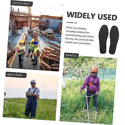 DOITOOL DOITOOL Sole Insoles 1 Pair Work Boots Shoe Insert Boots Unisex Plug-in Manganese Steel Steel Insoles Men Insole Metal Shoe Insoles Shoe Inserts for Men Soles