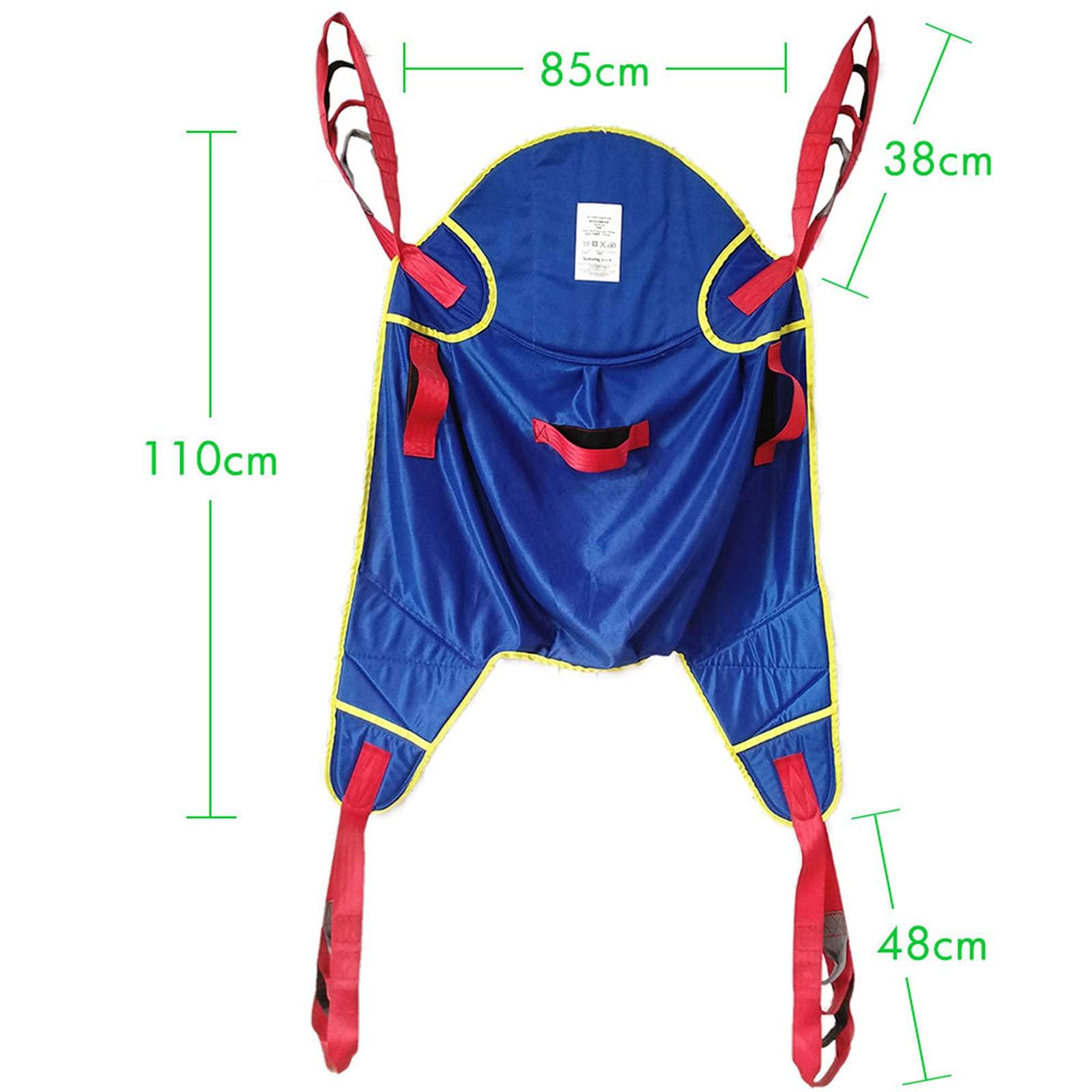 GFFFFFFJJJJJJJJJJJ Patient Lift Sling for Lift with Head Support,Heavy Duty Sling with 4 Reinforcement Straps,Suitable for Epilepsy,Elderly Care, Cerebral Palsy,Paralysis,The Disabled