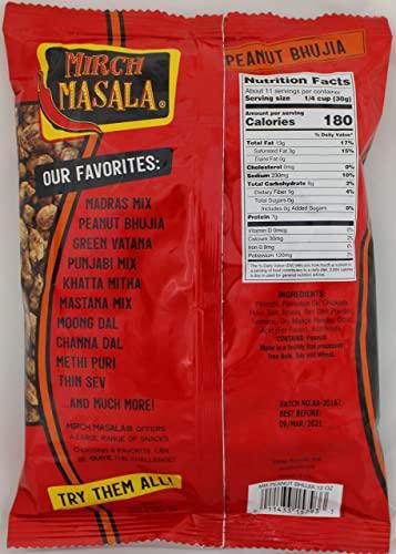Mirch Masala Snacks Peanut Bhujia 12oz.