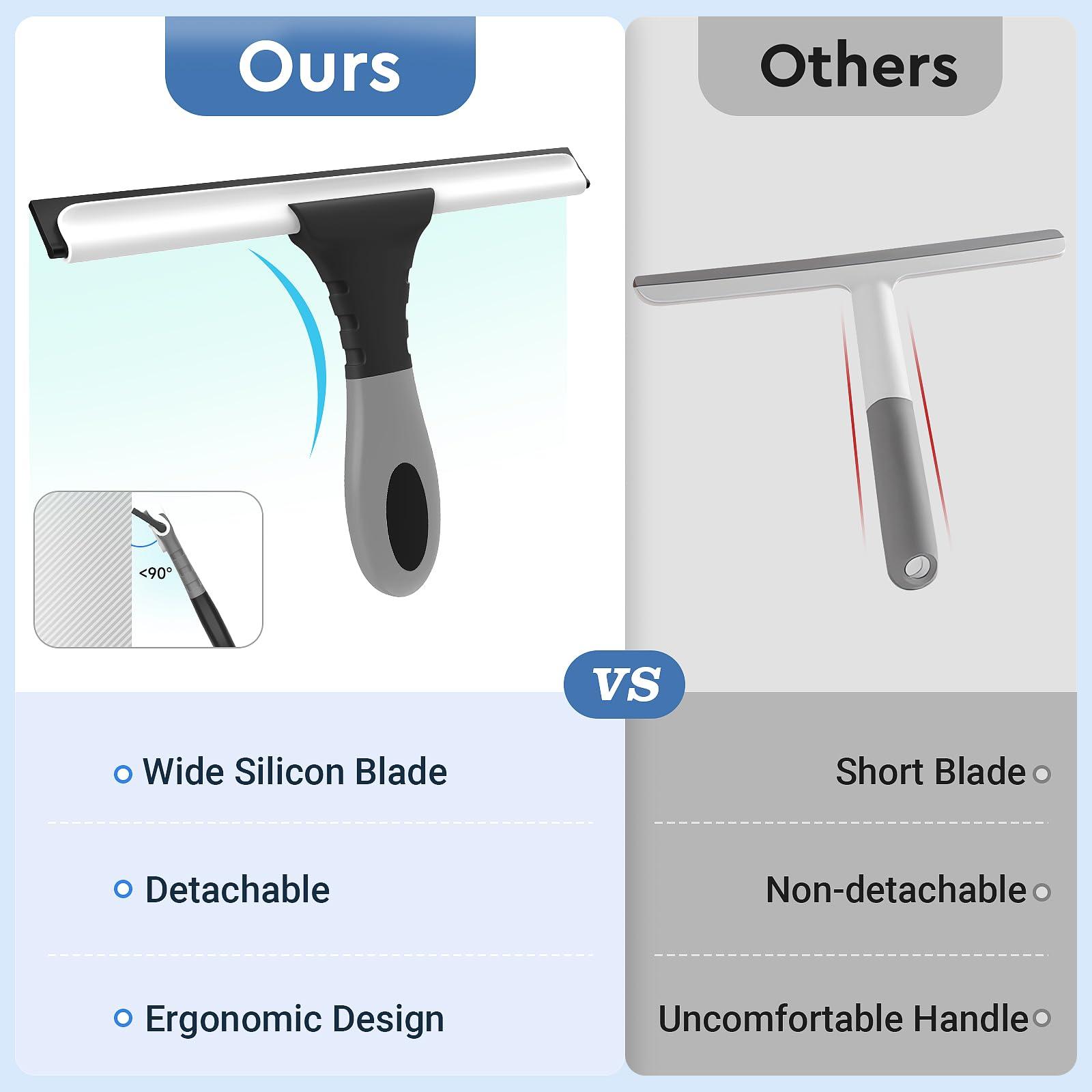 Dioche 6 inch Wheelchair Front Castor Wheel, Heavy Duty Replacement Wheel with Axle, Wide Compatibility