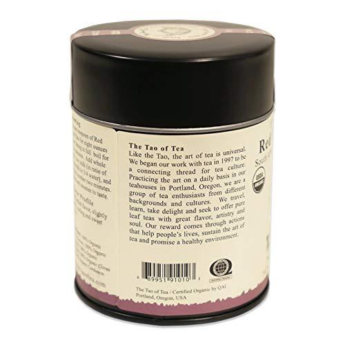 The Tao of Tea The Tao of Tea, Red Bush Chai Rooibos Tea, Loose Leaf, 4-Ounce Tins (Pack of 3)