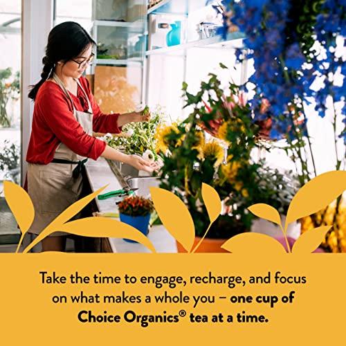 Choice Organics Choice Organics - Organic Mandarin Ginger Tea (6 Pack) - Organic Herbal Tea - 96 Tea Bags