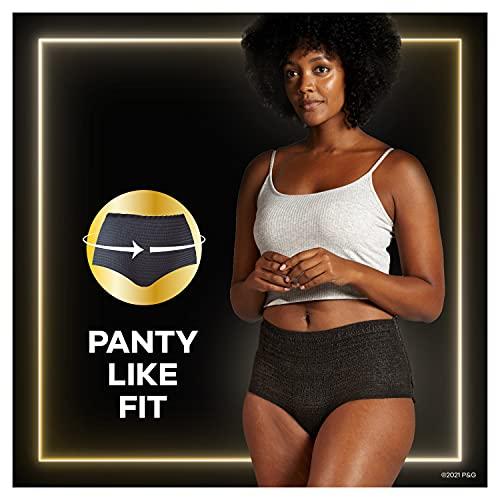 Always Always ZZZ Overnight Disposable Period Underwear for Women Size S/M, 360 degrees Coverage, 7 Count