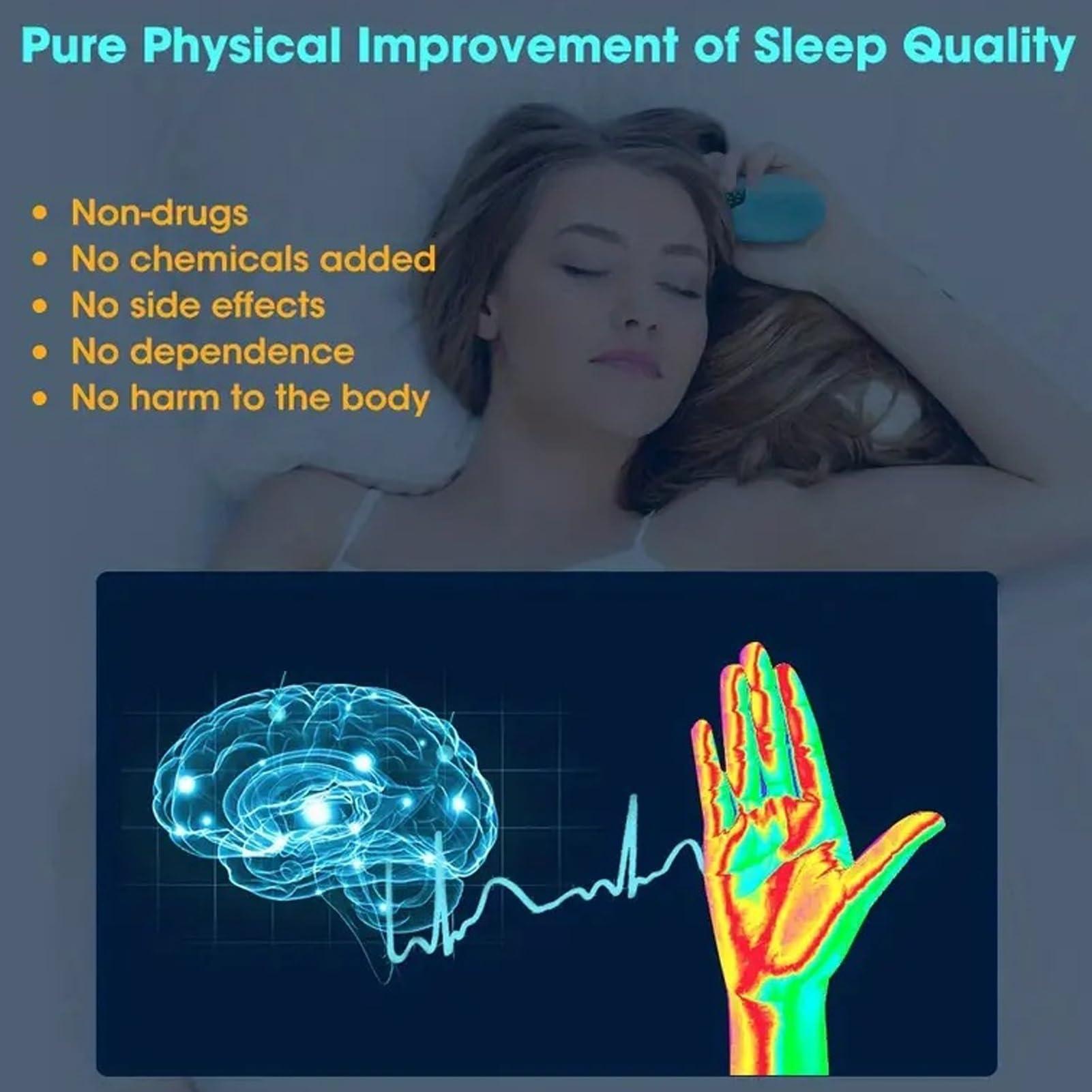 HEAKADE HEAKADE Neurocontrol Dispositivo para Ansiedad, Sleep Aid Device, Hand Held Nighttime Sleep Aid Device, Improved Mood and Focus Attention, Small, Easy to Carry(Color:White)