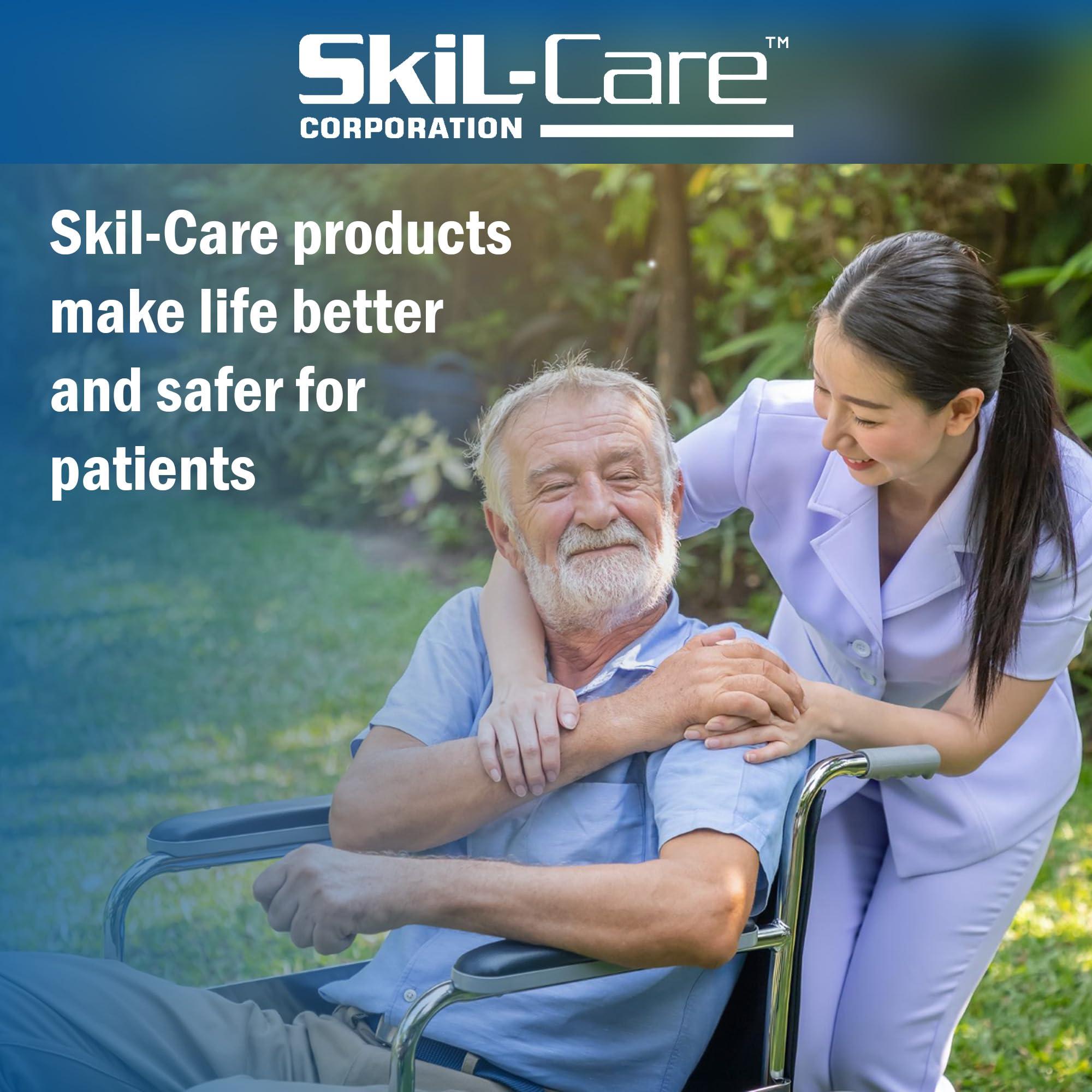 Skil-Care Skil-Care Abduction Wedge with Soft Foam Padding, 14\" W x 8\" D x 4\" H, Promotes Hip Alignment and Stability, Easy-to-Clean Cover, 703075