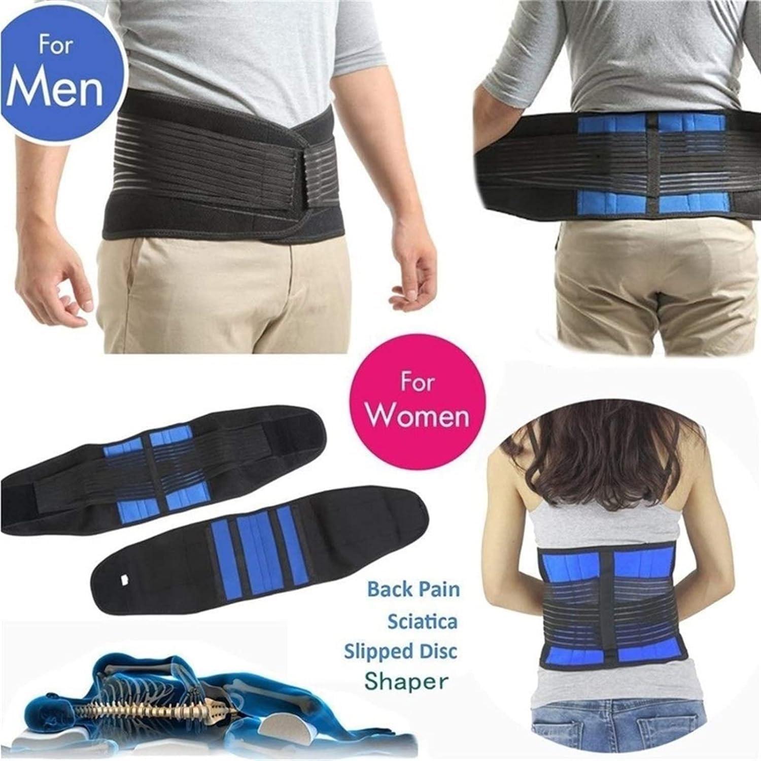 PROHEL PROHEL Plus Size S-6XL Posture Corrector for Men and Women Waist Trainer Tummy Control Postpartum Recovery Workout Belts Corset Lumbar Support Belts (Size : XXL.)
