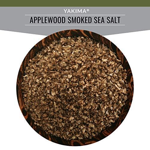 SaltWorks SaltWorks Yakima Applewood Smoked Sea Salt, Artisan Pour Spout Pouch, 8 Ounce