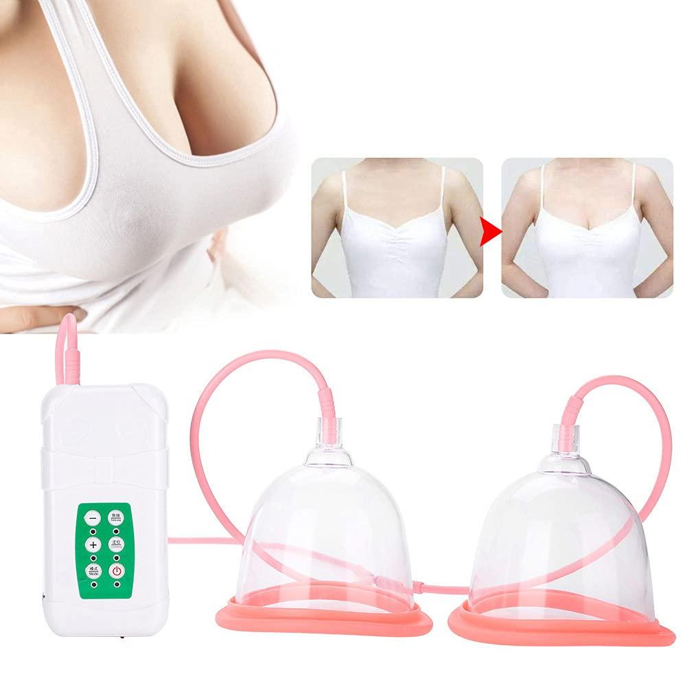 Natudeco Breast Enlargement Machine Vacuum Breast Enlargement Machine Powerful Suction Breast Enlargement Pump for Improves Underdeveloped Breasts(CDBig Cup)