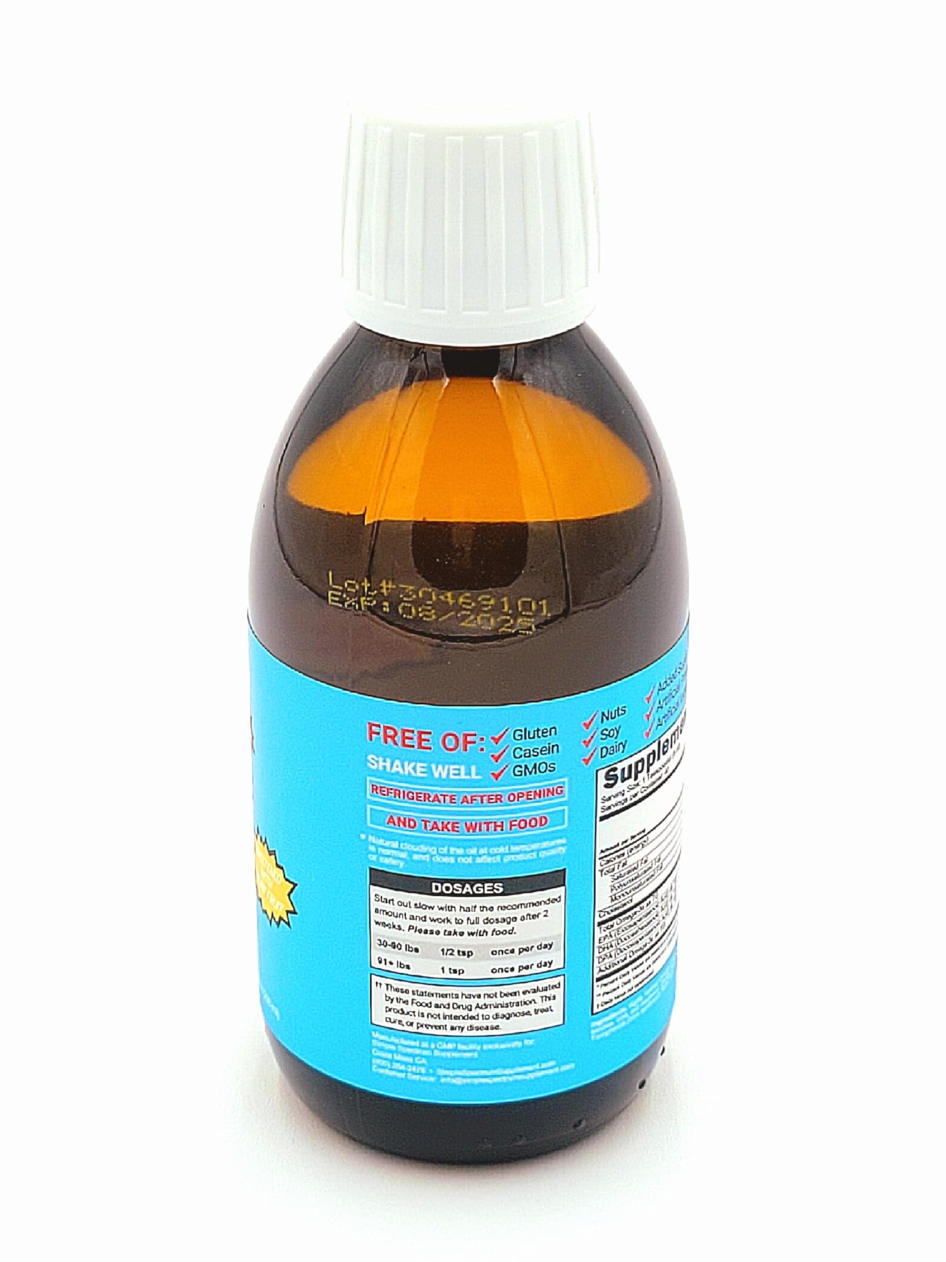 Simple Spectrum Nutritional Support Simple Spectrum, All Natural Fish Oil, Omega 3 DHA Supplement