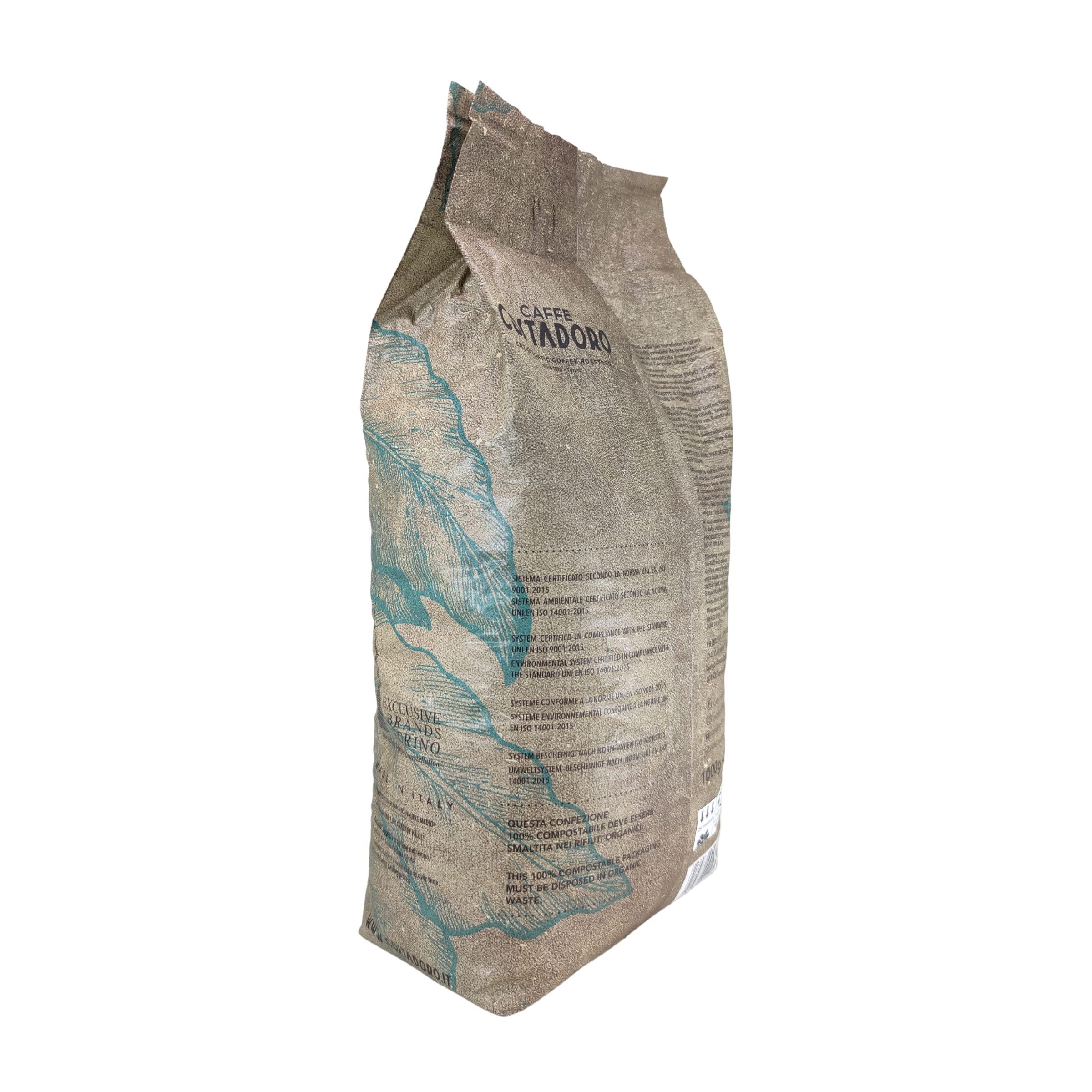 Caffe\' Costadoro CAFFE\' COSTADORO Organic and Fair Trade Medium Roasted Coffee Beans 1kg