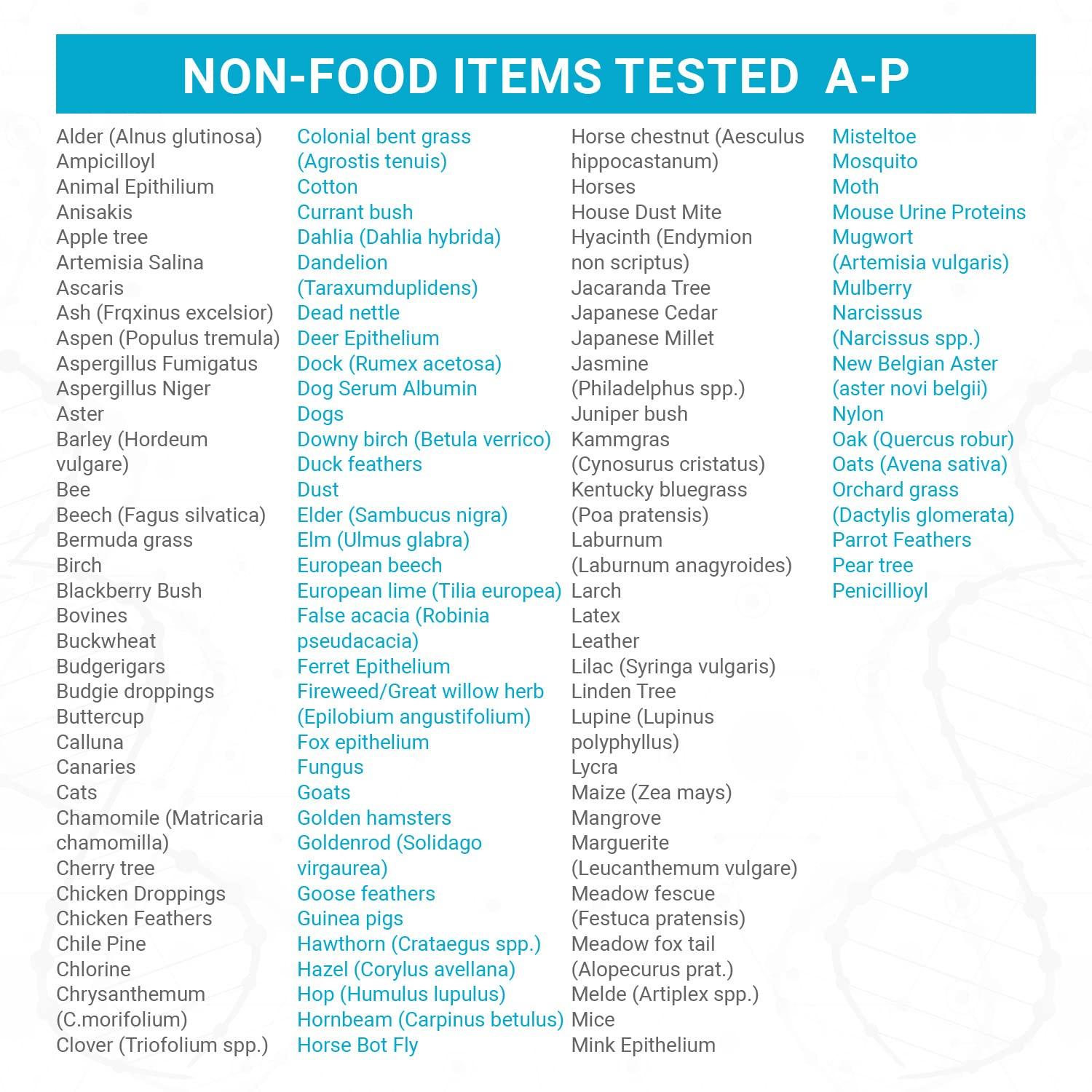 AffinityDNA AffinityDNA Food Intolerance Test Kit for Over 900 Food and Non-Food Items | Identify Food Intolerances | Home Sample Collection Kits | Results in 7 Working Days | A Complete Kit with No Extra Fees